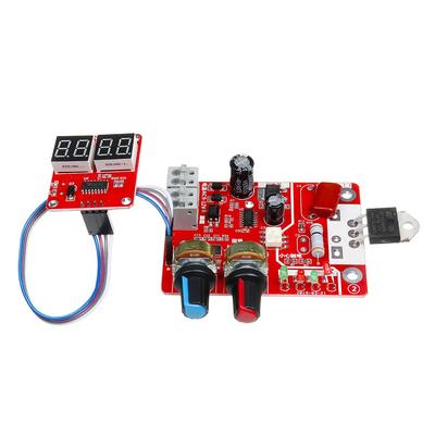 Controlador de Solda a Ponto Tempo Corrente Ajustáveis Placa de Controle de Máquina de Solda a Ponto Controlador Transformador Acessórios de Bateria DIY