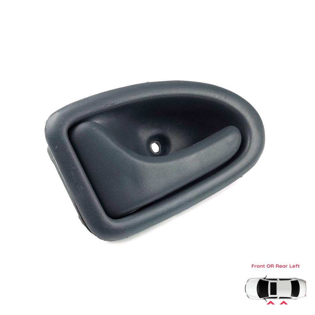 EDP99 Inner Door Handle Left Gray for Renault Clio 2 Scenic Megane 1 Trafic Master 2 Logan 1 Movano A Interstar Daily 7700434716