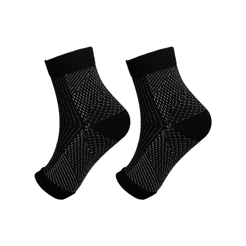Open Toes Compression Socks Short Jump Rope Gymnastics Sports Pressure Socks Ankle Protection Sports Breathable High Elasticity