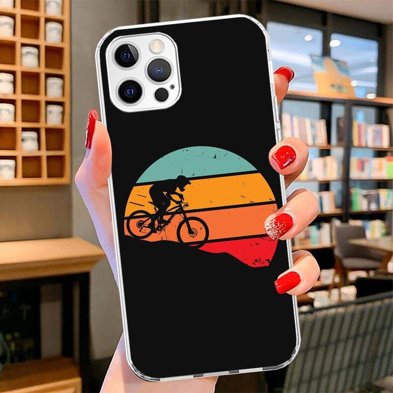 

Чехол для телефона Sport Cover с рисунком на тему велосипеда для iPhone 16 17 Air 15 14 Pro Max 16E Чехол для телефона 13 Mini 12 11 7 SE 8 Fit Cas iPhone 13 Pro