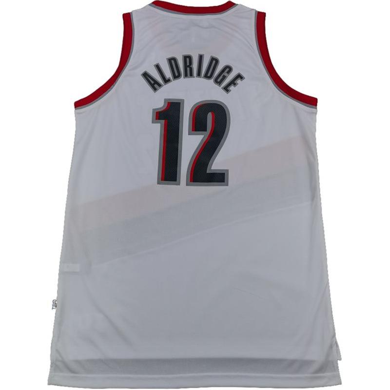 Adidas X NBA Collaboration Portland Trail Blazers Swingman Fan Edition Aldridge 12 Fashion Simple Sports Sleeveless Basketball Jersey 7912-3A1-K9850