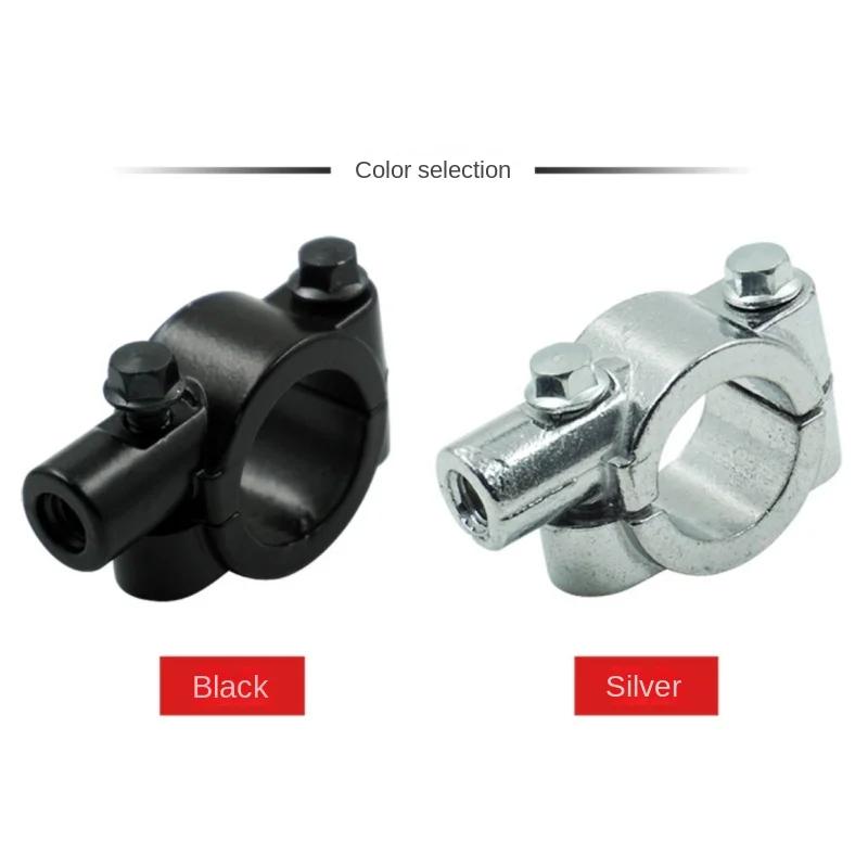 1 pcs Alloy M8/M10 Motorcycle Rearview Mirror Bracket Modification Accessory Handle Fixing Bracket Rearview Mirror Bracket Frame