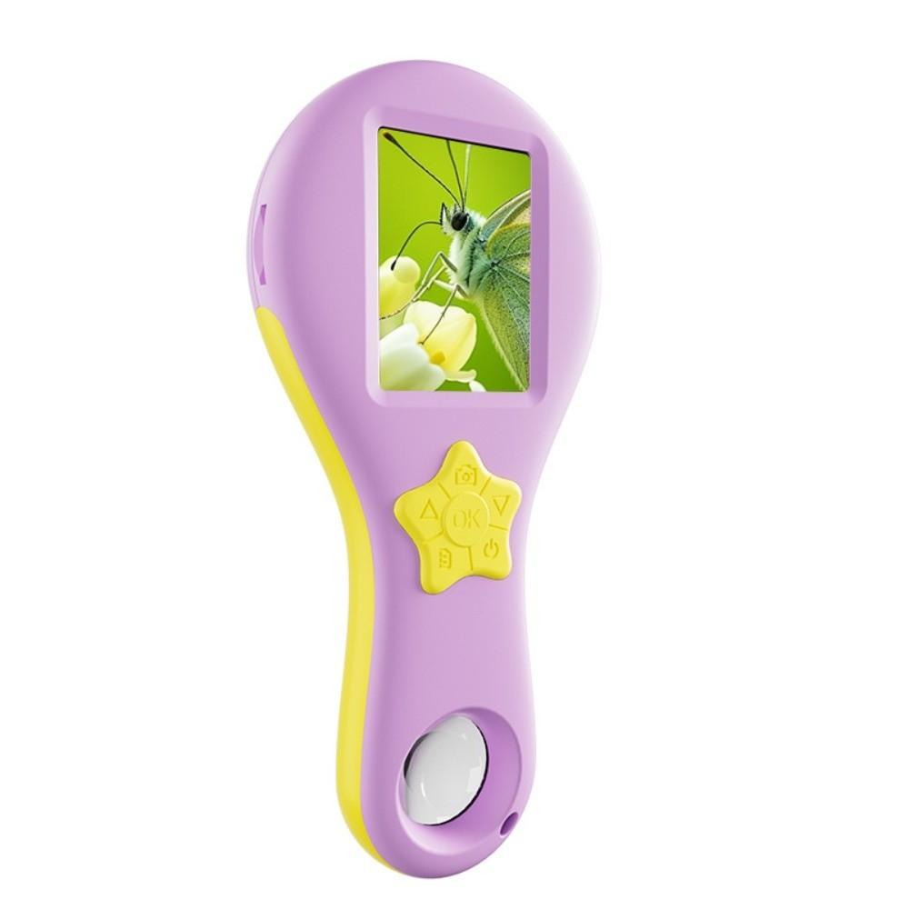 With 2 Inch Screen Magnifying Glass 500x Zoom Handheld Magnifying Glass  Birthday Gift