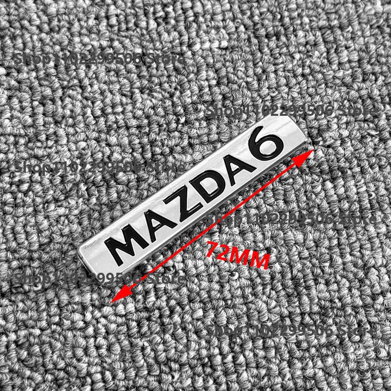 ABS Car Sticker MS Mazda Speed Emblem Decal Sticker Logo for Mazda 3 Mazda 6  Axela Atenza Emblem Auto Modified Body Badge