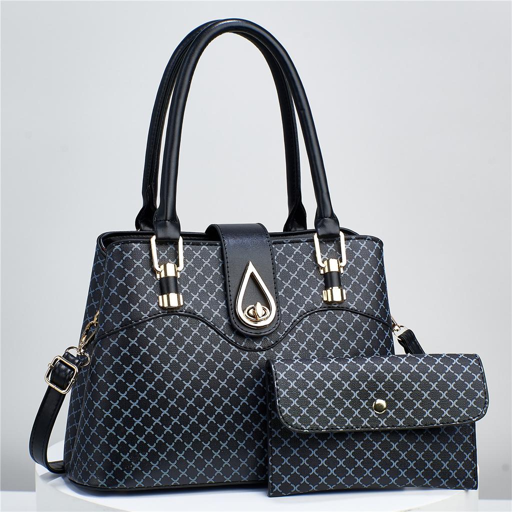 Women's bag printed portable mother and child bag European and American retro women's bag shoulder bag classic