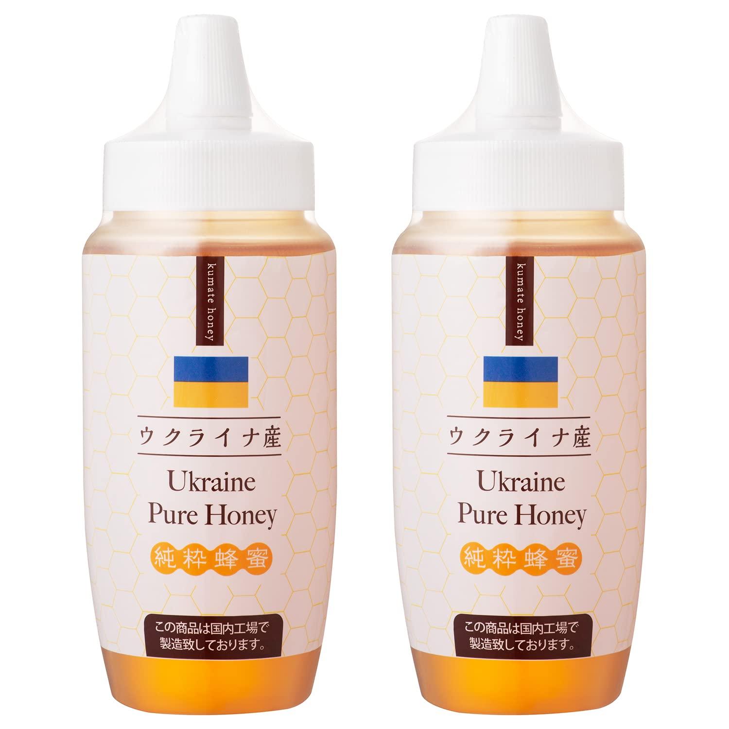 

Rake Pure Ukrainian Honey Dot Pure Honey (Polka 500g) Additive-Free, 100% Honey, 2-Pack