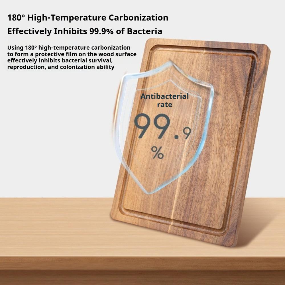 Wood Cutting Boards Wooden Charcuterie Board Double Sided Meat Vegetables Boards Pizza Bread Serving Board Kitchen Accessories
