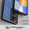 Phone Case for Honor Play 50 Plus, Upgraded Skin-Like Matte Lens Full Protection Silicone Case - Midnight Black