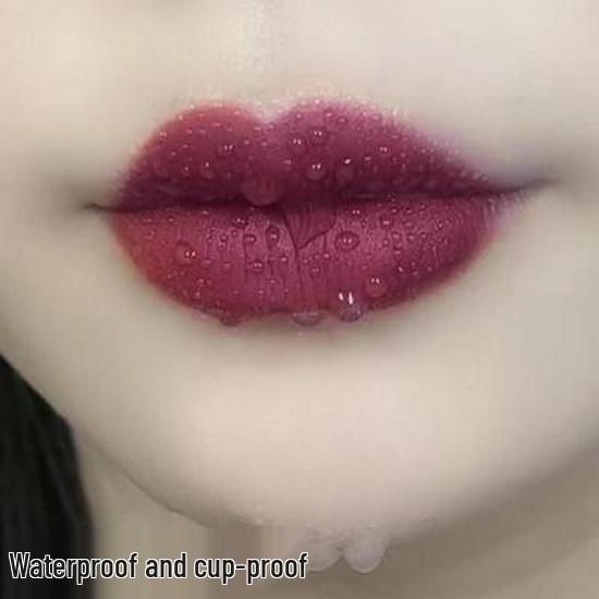 Cinnamon Milk Tea Non-Fading Waterproof Lipstick: Non-Stick, Bare Face Friendly, Instant Delivery
