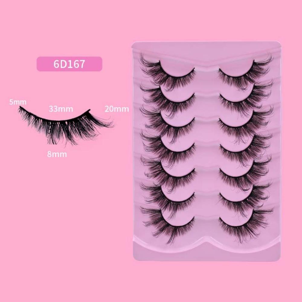 Curl Cat Eye False Eyelashes Eye Elongated Faux Mink Lashes Manga Lashes Fake Lashes  Makeup Tools