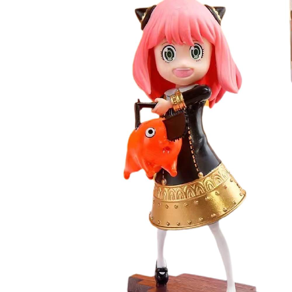 

Doll Cartoon Spy×family Agna Cos Chainsaw Man Zombie Decoration Model Pvc Gift Fish