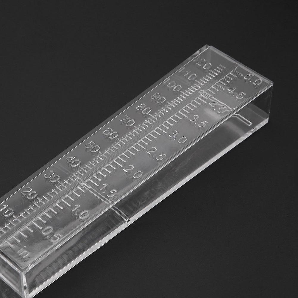 5 in Capacity Rain Gauge Easy-to-Read Home Clear Rain Gauge Rain Water Meter for Lawn Yard Garden Outdoor