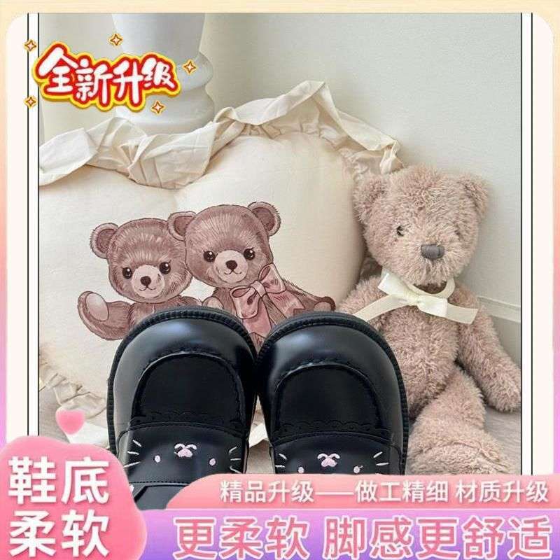 35-43 Large Size Women's Shoes 41 Wide Feet Fat Original Lolita Shoes Jk Uniform Shoes Student Shoes College Small Leather Shoes 42