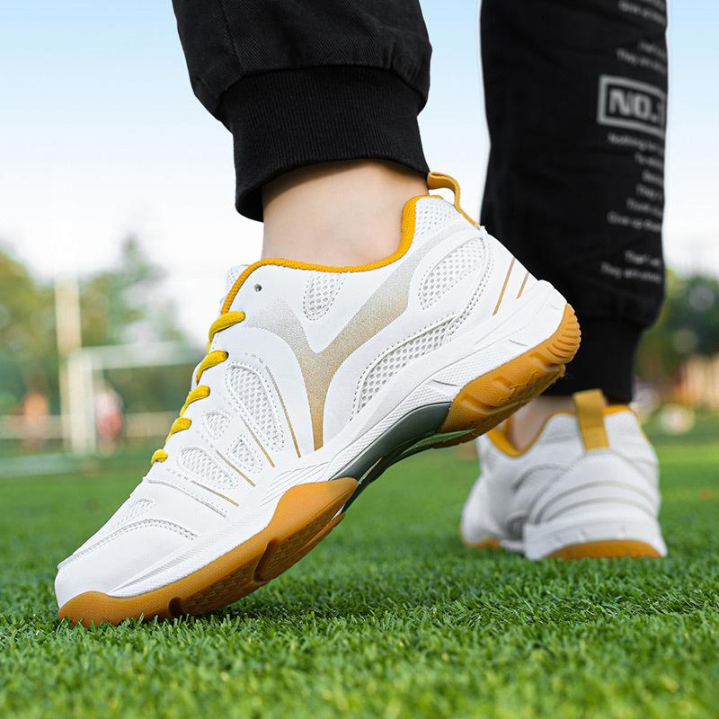 Men's Running Shoes Breathable Man Sports Sneakers Lace Up Comfort Casual Walking Shoes Athletic Training Footwear Badminton Shoes