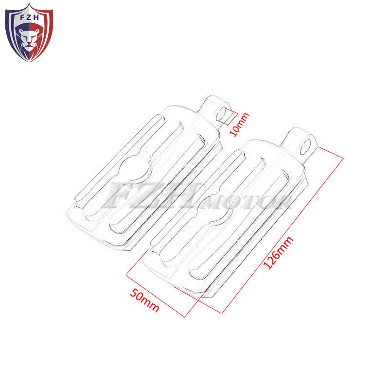 Universal Motorcycle Crash Bars Footrests for Harley Cruiser