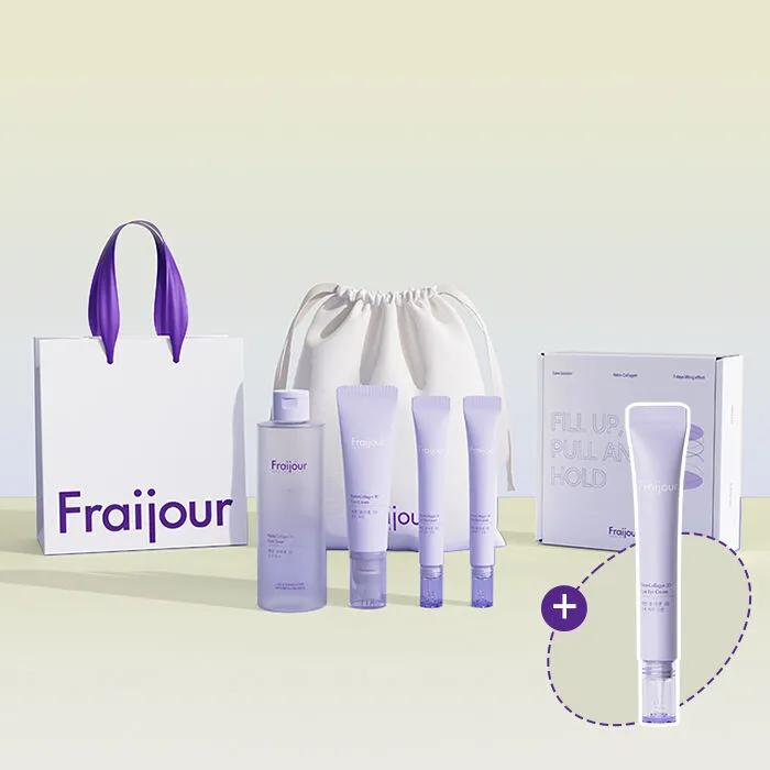 Freju Retin 3D Low Molecular Collagen 3 Types Elasticity Gift Set + 1 Eye Cream / Wrinkle Improvement