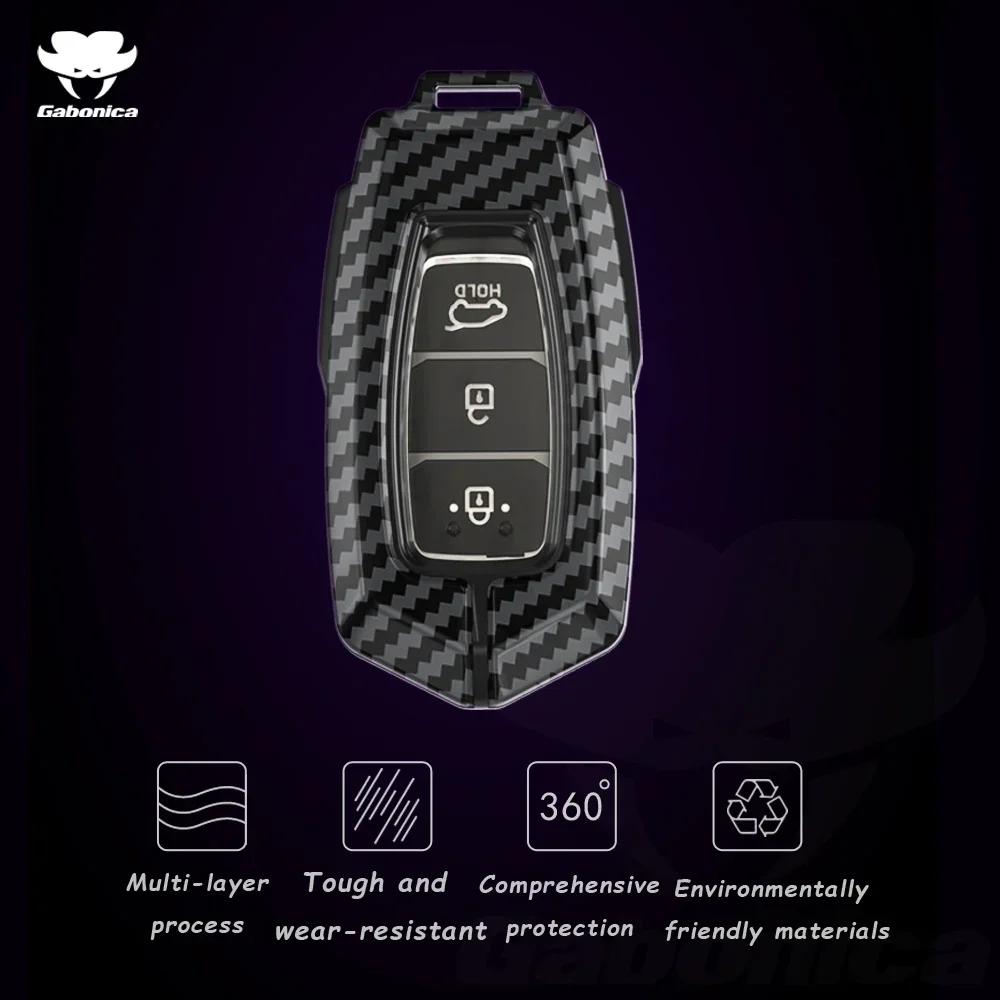 Pc Car Key Fob Case Cover For Hyundai N Performance Creta I20 I30 Ix35 Ix25 Grandeur Accent Solaris Sonata Palisade Kona Elantra