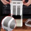 1100Ml Yogurt Filter Strainer Fine Mesh Transparent Box Homemade Screen Cheese Moisture Seperator Maker For Kitchen