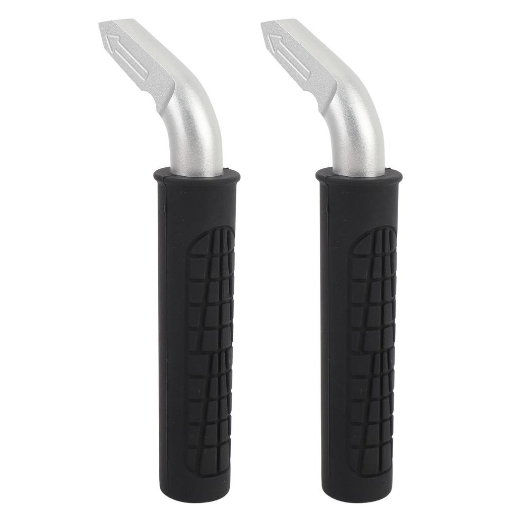 2PCS Car Door Assist Handles Non Slip Silicone Grip Portable Automotive Grab Support Bar