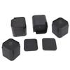 4 Set Rubber Bed Risers Multifunctional Safe Expansion Space Furniture Raiser for Tables Chairs Sofas and Cabinets
