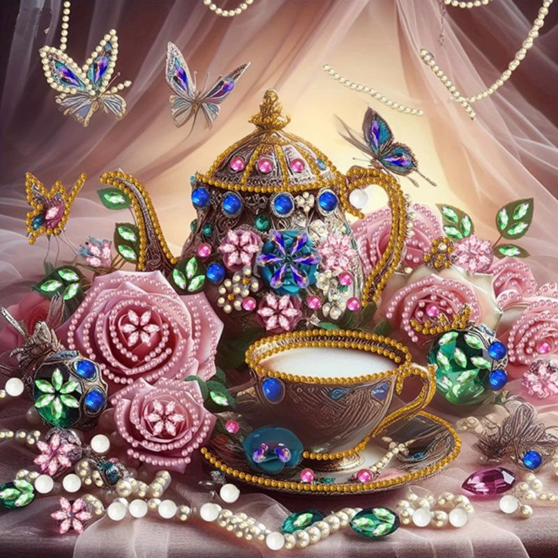 Diamond Painting, Special-Shaped Diamond Painting, Handmade Sticker Material Package 30 * 30 Diamond Sticker Diy Decorative Painting Cross-Border