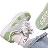 Popular Women's Shoes In the Autumn of 2025 New Chic Versatile Thick-soled Breathable Casual Niche Splicing Bread Shoes