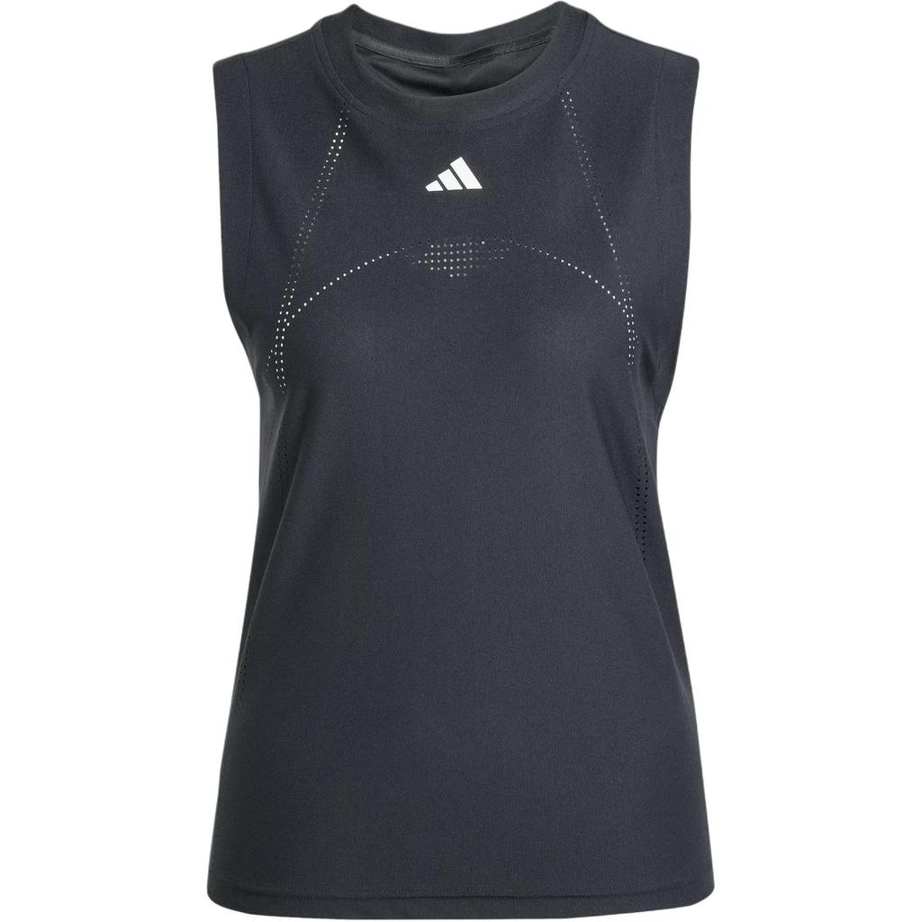 Adidas Womens Tennis Series Logo Casual Quick-Dry Sleeveless Top Women tops Black JN6902