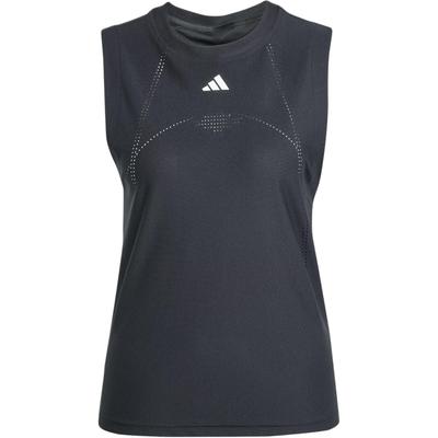 Dames Tennis Series Logo Casual Hurtigtørkende Ermeløs Topp Dame topper Svart JN6902
