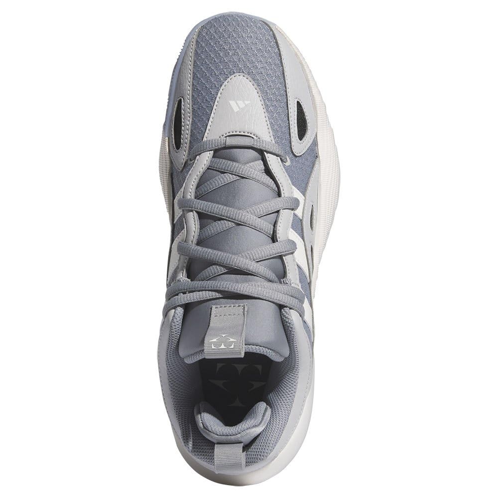 Adidas Trey Unlimited NKK20 Basketball Grey White Size cm Shoes, Three/Grey Two/Cloud (IG6690), 26.5