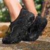 Men's Leather Sandals Summer New Pump Beach Shoes Breathable Casual Driving Shoes Soft Bottom Non-Slip Leather Sandals
