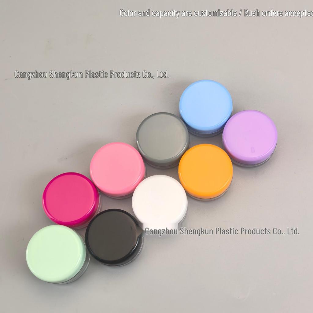3/5/10/15g Cosmetic Refill Bottles for Cream and Lotion Sample Sizes