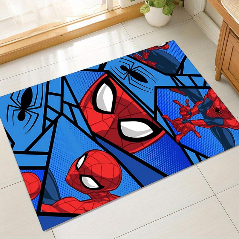Spiderman Comic Collage Carpet For Playroom Bedroom Living Room Sofa Home Decorkids Game Area Rug Nonslip Floor Mat