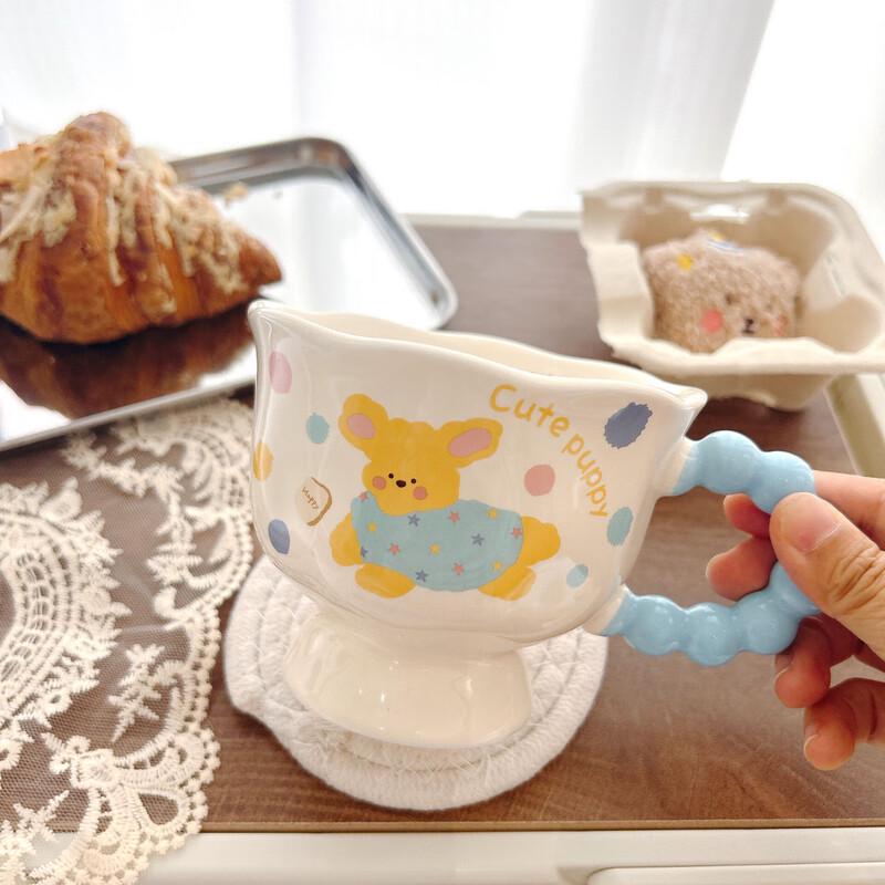 

Stylish Ceramic Cartoon Mug 400ml