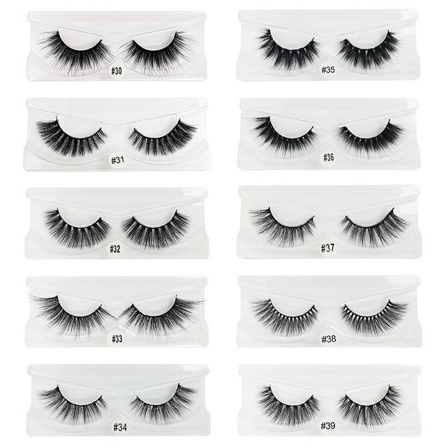 Lashie - Накладные ресницы (20 пар) (Различные дизайны) 32 - One Size