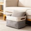 Scandinavian Style Storage Baskets Cotton Linen Fabric Practical for Home Decors and Efficient Organization In Various Rooms