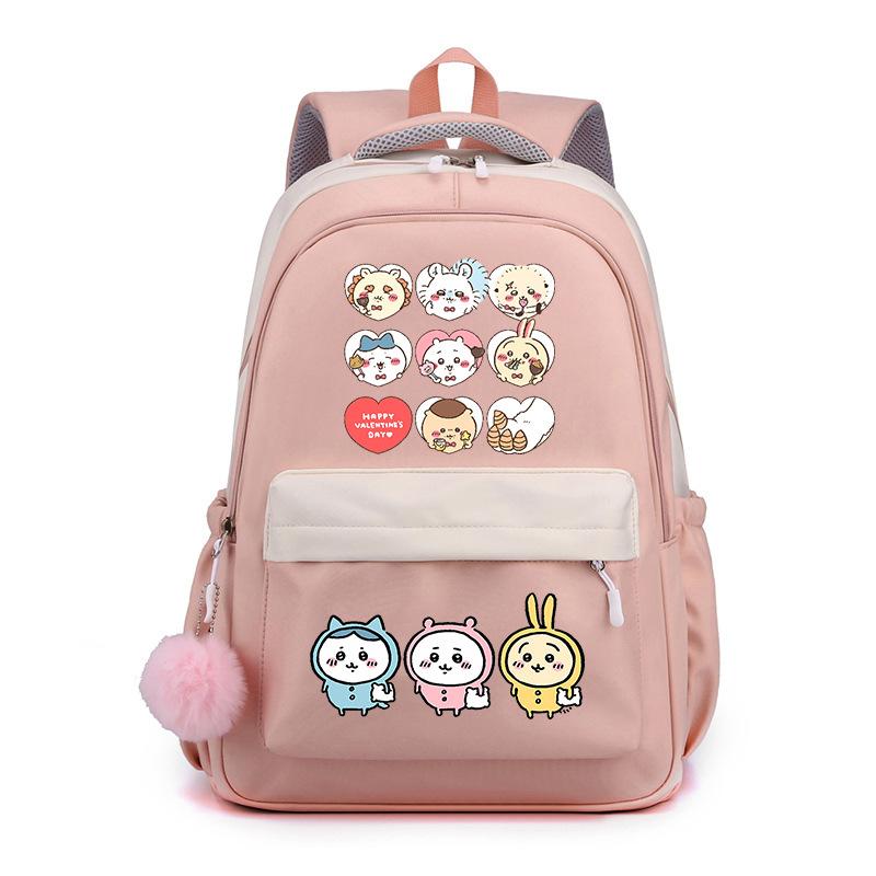 Chiikawa Cute Expression Bag Schoolbag Junior High School Student Backpack Men and Women Lightweight New Backpack