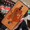 Deer Lion Elephant Wood Animal Case For ZTE Nubia Red Magic 10S 10 8 9 8S 9S 11 Pro Plus 10 Air 5G 6R 6 7 6S 7S Pro Cover