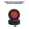Wheel Rims Tyre For D12 Plastic OFF-Road Wear-resistant 2pcs RC Car Accessories Replacement Parts RC Upgrade Part