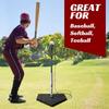 Baseball-Trainer Softball-Schwungtrainer Übungsgeräte Elastische Schnur Rückprall Bouncy Balls Tragbar Softball-Schlaghilfen