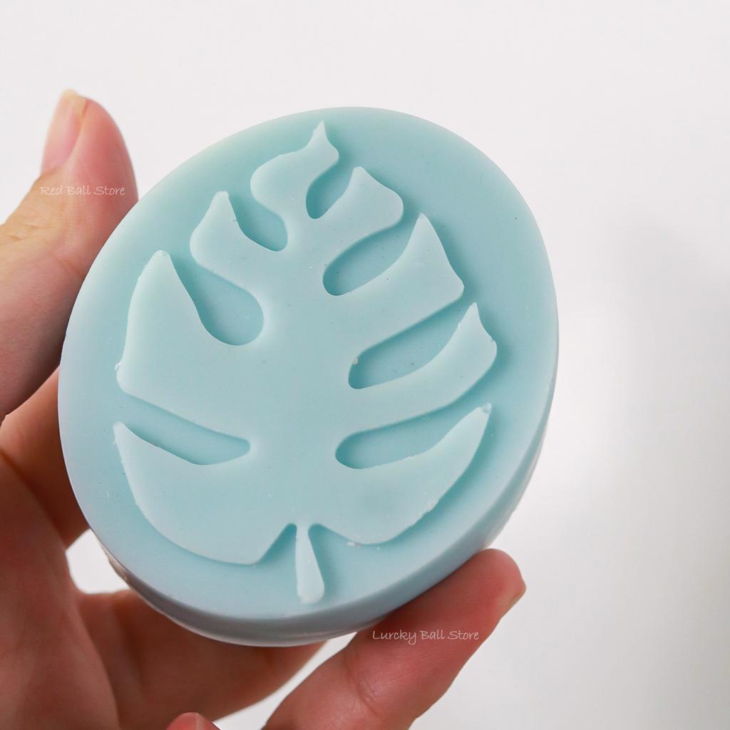 Square Handmade Soap Silicone Mold New DIY Oval Leaves Shaped Soap Making Supplies Handmade Chocolate Cake Decor Baking Tools