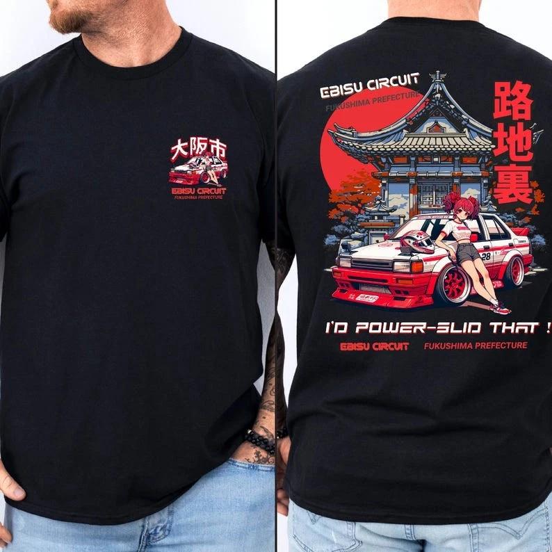 JDM Racing Shirt, Drift Racing Shirt, JDM Car Enthusiast Tee, Drifting Gift M