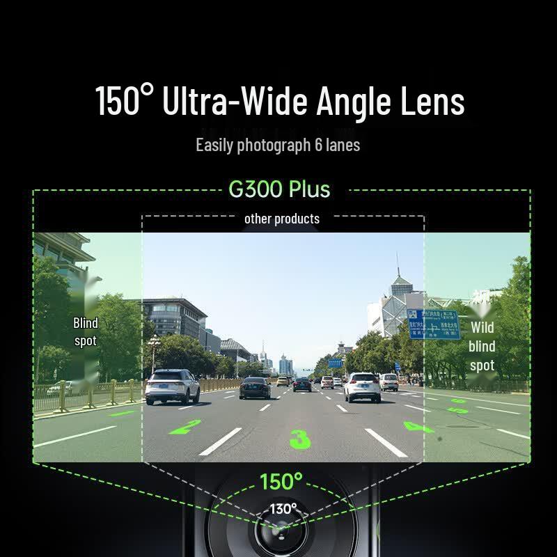 360 G300 Plus 2K+ Dash Cam (CN Version)