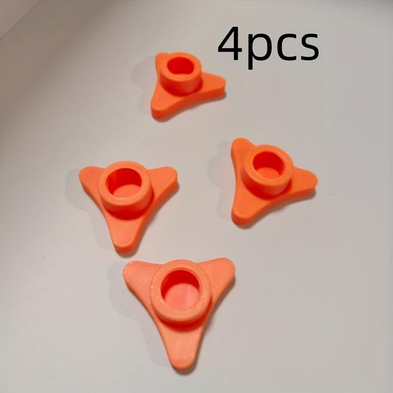 

4pcs Plastic Glass Seal Caps - Fit for Standard Tubes, Prevents Quick Drying, Enhances Sealing, Ideal for Home Improvement Tools