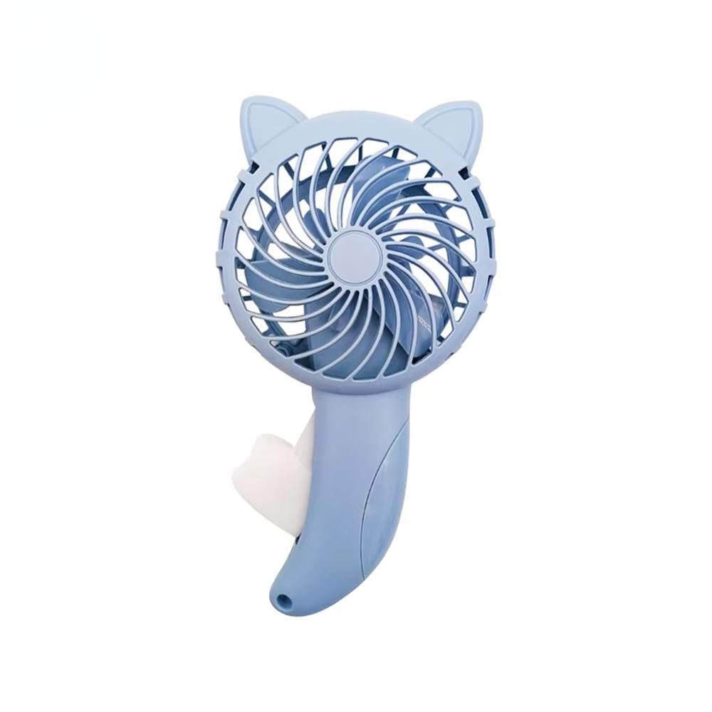 1PC Handheld Fan Hand Pressure Fan Mini Portable Fan Without Battery Household Cute Fan Cooling Cartoon Held Fan Portable fans