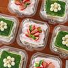 10pcs Simple Plastic Cake Takeout Box Transparent with Lids Cake Packing Box Disposable Dessert Boxes Tiramisu