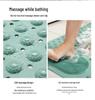 Eco-friendly Non-slip PVC Bath Mat for Bathroom, Shower, or Toilet - Waterproof & Massaging