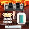 Practical Replacement Screw Type Terminal Connector For Oven Electrical Repair With 10 Heat Shrink Tubes 5 Cable Lugs