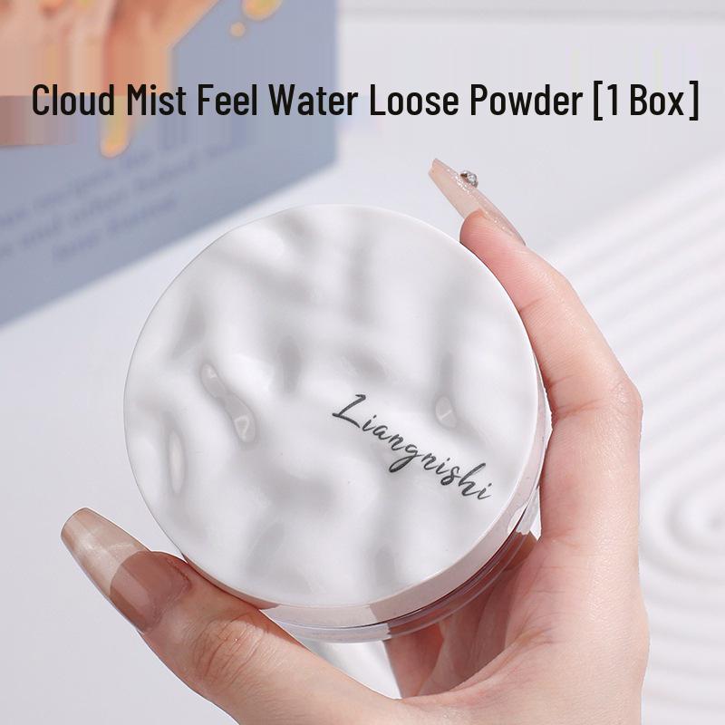 Liang Ni Shi Cloud Mist Waterproof Long-Lasting Brightening Matte Loose Powder 8g