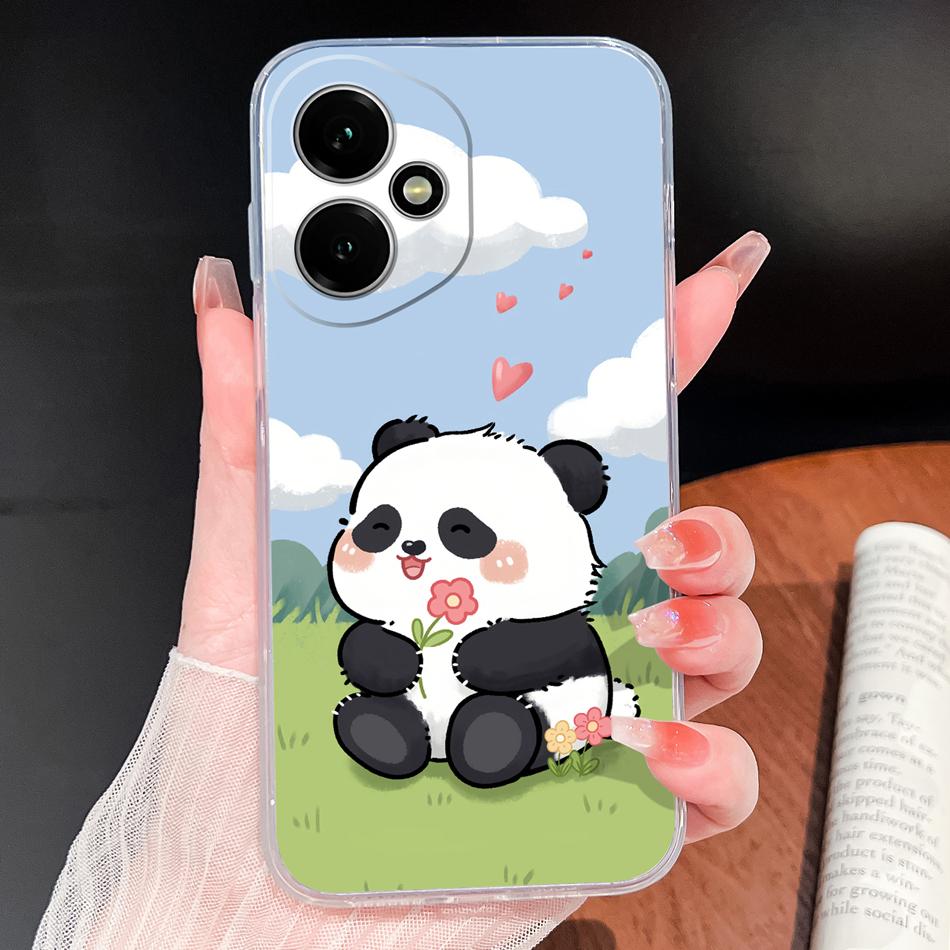 For Honor 400 Pro / 400 Lite / 400 Smart Case Cupid-Angel Soft Clear Slim Silicone Anti Drop Phone Back Covers For Honor400 5G