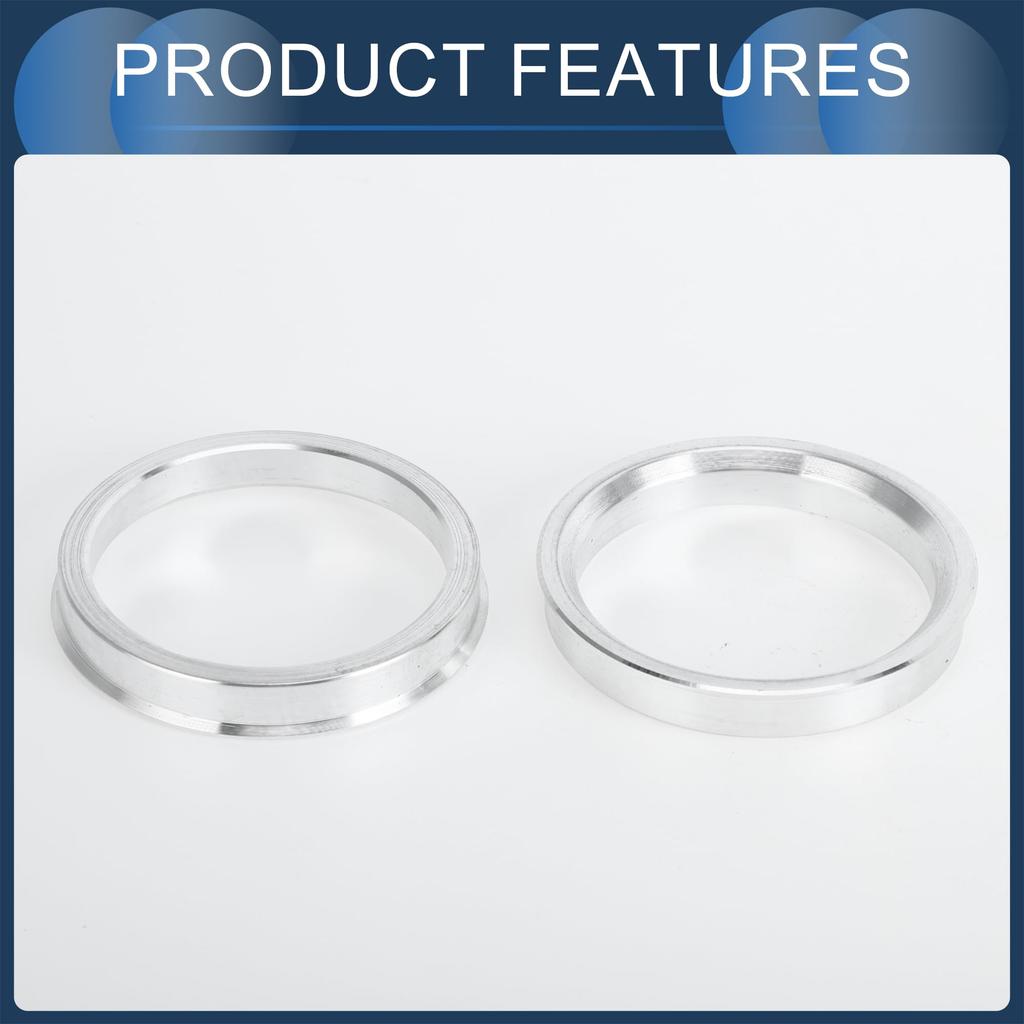 INFINAUTO Hub Centric Rings 56.1mm Inner To 66.1mm Outside Diameter Car Wheel Hub Rings Aluminum Alloy 4pcs